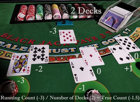 blackjack double deck card counting/